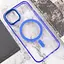 Чохол Epik TPU Iris with MagSafe для Apple iPhone 14, 6.1 Синій - мініатюра 5