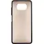 Чохол до мобільного телефона Dengos Matt POCO X3 black (DG-TPU-MATT-68) - мініатюра 1