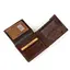 Кошелек мужской кожаный Virginia Conti Т813 коричневый без кнопки - миниатюра 3