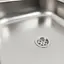 Кухонная мойка из нержавеющей стали Platinum 8060 R (0,4/120 мм), Нержавеющая сталь - миниатюра 5