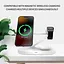 Зарядное устройство беспроводной 3in1 Magnetic wireless charger JYD-WC126 5-15W белый - миниатюра 2
