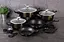 Набор посуды Berlinger Haus Shiny Black 7 предметов (BH 6615) - миниатюра 4