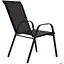 Комплект садових стільців Chomik Garden Line Cortina чорний - мініатюра 7