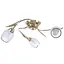 Люстра стельова Brille флористика E14 60W G (LK-155C/3) - мініатюра 1