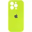 Чохол Epik Silicone Case Full Camera Protective (AA) для Apple iPhone 13 Pro (6.1) Кислотно-зелений/Acid Green - мініатюра 1