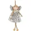Прикраса-підвіска Chomik Фея блискітки срібляста 7.5х16 см (SUN0615) - мініатюра 1
