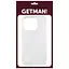 Чохол TPU Getman Ease logo посилені кути для Apple iPhone 14 Pro Max 6.7 Безбарвний прозорий - мініатюра 1