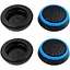 Накладки на стики Thumb Grips 4-pack для PS4-PS5-Xbox Black-Blue [122998] - миниатюра 4