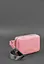 Шкіряна жіноча поясна сумка Dropbag Mini рожева - мініатюра 2