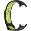Ремінець DK CDK для Xiaomi Mi Smart Band 9 Silicone Sport Band Nike (015815) (black / green) - мініатюра 2