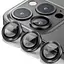 Захисне скло на камеру DK для Apple iPhone 12 Pro Lens Metal Ring Eagle Eye 015724 black 2 шт. - мініатюра 3