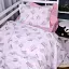 Наволочка MirSon Poplin Line Kids 04 Cats 40х40 см рожева (2200009714207) - мініатюра 3