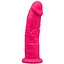 Фалоімітатор Silexd Premium Silicone Dildo Model 2 Size 7.5" 22 см рожевий - мініатюра 1