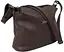 Женская кожаная сумка Borsacomoda на плечо темно-коричневая sum0028716 - миниатюра 2