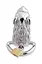 Клетка для члена Master Series Tiger King Cock Cage With Lock - миниатюра 4