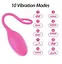 Смарт-віброяйце для клітора та точки G для жінок 10 режимів рожевий - мініатюра 4