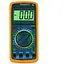 Мультиметр Digital DT-9207 A+ кліщі струмовимірювальні портативний тестер жовтий/чорний - мініатюра 2