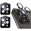 Захисне скло на камеру DK для Apple iPhone 14 Pro Max Lens Metal Ring Eagle Eye 015733 black 2 шт. - мініатюра 1