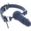 Кляп Taboom Silicone Supreme Breathable Penis Gag синій - мініатюра 1