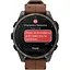 Смарт-часы Garmin Fenix 8 Pro AMOLED Sapphire 47 мм Carbon Gray DLC Titanium with Chestnut Leather Band 010-03198-40 (145040) - миниатюра 2