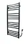 Електрична рушникосушарка Kosser Велді 1200x600/16 ЕR тайм. нержавіюча сталь (чорний) ДВ03ER, Чорний матовий, Праве - мініатюра 1