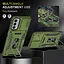 Ударостійкий чохол Camshield Army Ring для Samsung Galaxy M23 5G / M13 4G Оливковий / Army Green - мініатюра 2