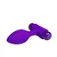 Анальна пробка Pretty Love Vibra Butt Plug 8.6 см (фіолетовий) - мініатюра 3