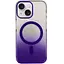 Чохол Epik TPU+PC Phantom with MagSafe для Apple iPhone 15, 6.1 Purple - мініатюра 1