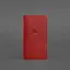 Кожаный чехол для iPhone 13 Красный - миниатюра 4