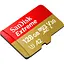 Карта памяти SanDisk microSD 128GB C10 UHS-I U3 R190/W90MB/s Extreme Pro V30 + адаптер SD (SDSQXAA-128G-GN6MA) (139532) - миниатюра 3