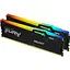 Модуль пам'яті Kingston Fury DDR5 16Gb (2x8) 5200MHz Beast Black RGB (KF552C40BBAK2-16) - мініатюра 2