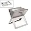 Гриль угольный Bo-Camp Notebook/Fire Basket Compact Silver (8108347) - миниатюра 2