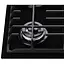 Варочная поверхность газовая Borgio 6192-17 FFD black Glass - миниатюра 3