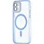 Чохол-накладка DK для Apple iPhone 12 MagSafe Composite Matte Splash (blue) - мініатюра 1