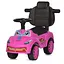 Дитяча каталка-толокар M 5763L-8 рожевий, з батьківською ручкою - мініатюра 2