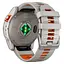 Garmin Fenix 7X Pro Sapphire Solar Titanium w. Fog Gray/Ember O. Band (010-02778-14/15) - миниатюра 2