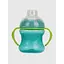 Поїльник-непроливайка з силіконовим носиком та ручками Мегазайка 0304 Зелений (2000990579539) - мініатюра 1