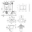 Набор Qtap инсталляция 3 в 1 Nest QT0133M425 с панелью смыва квадратной QT0111M06029SAT + унитаз с сиденьем Tern QT1733052ERW, Белый - миниатюра 2