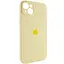 Чохол Epik Silicone Case Full Camera Protective AA для Apple iPhone 15 Plus 6.7 Жовтий/Mellow Yellow - мініатюра 2