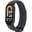 Ремешок для фитнес-браслета Lemfo для Xiaomi Mi Band 8 и 9 темно-серый - миниатюра 1