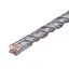 Бур по бетону Alloid Building Tools SDS-plus S4 Quadro 8x600 мм (CH-08600) - мініатюра 6