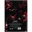 Книга записна Axent Maroon fleur А5 в клітинку 96 аркушів (8459-1-A) - мініатюра 4