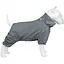 Дощовик для собак Waudog Clothes, водонепроникний, L50, В 70-74 см, С 47-50 см, сірий - мініатюра 1