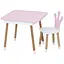 Дитячий столик Bambi Корона 06-025R-BOX для творчості зі стільчиком 60х60 см - мініатюра 1