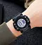 Годинник чоловічий спортивний наручний Skmei 2195 (Чорний з білим циферблатом) - мініатюра 4