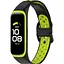 Ремешок DK Silicone Sport Band Nike для Samsung Galaxy Fit2 (R220) (black / green) - миниатюра 1