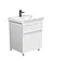 Тумба Мойдодир City White 70 з умивальником Vivace 70 Білий підлогова Білий - мініатюра 5