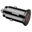 Автомобильное зарядное устройство для Baseus Circular Plastic А+А 30W Black CCALL-YD01 - миниатюра 1