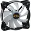 Вентилятор GTL 120 мм Multicolor B1, Black/White (GTL-120LMCB1P ARGB) - мініатюра 2