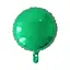 Куля повітряна фольгована (55 см) Кругла зелена - мініатюра 1
